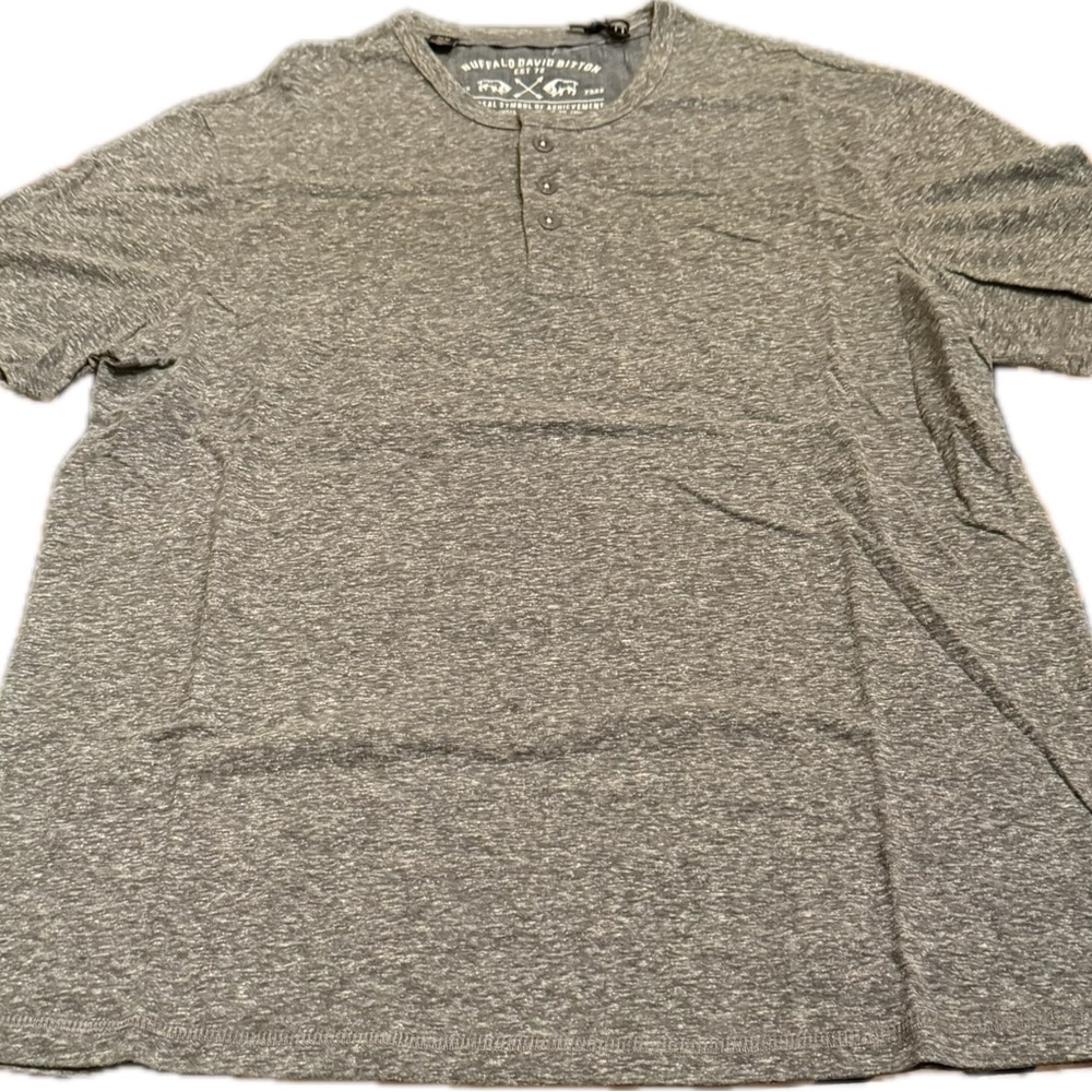 Brand New Gray Buffalo David button shirt.